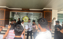 Demo di BPK Sulsel, HMPLT Soroti Dugaan Penyimpangan Anggaran di Luwu Timur